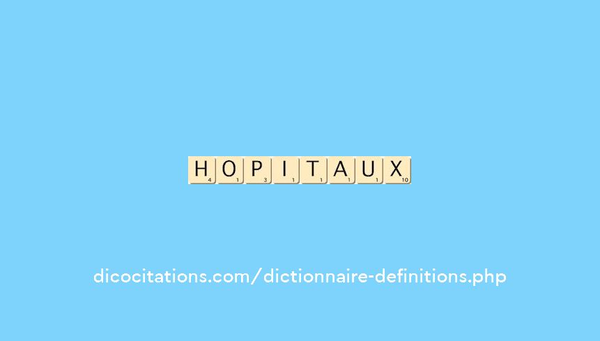 hopitaux hopitaux