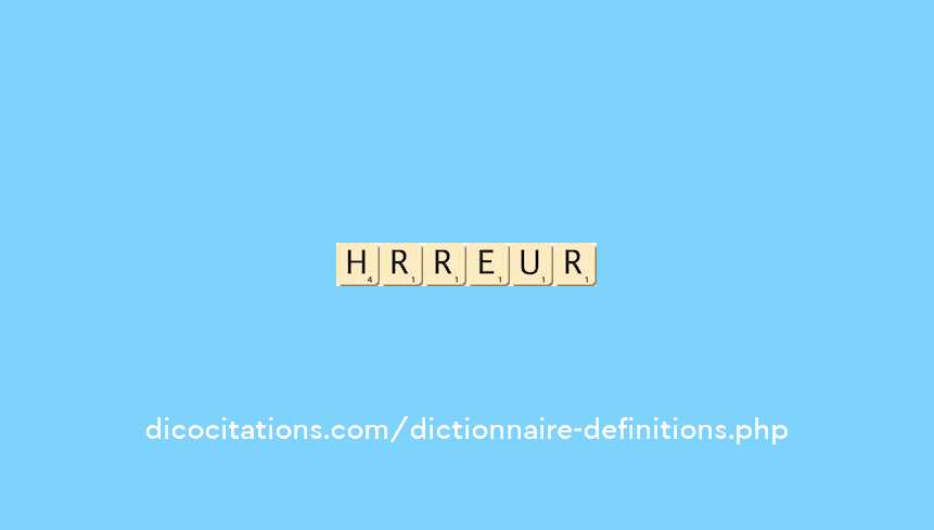 horreur