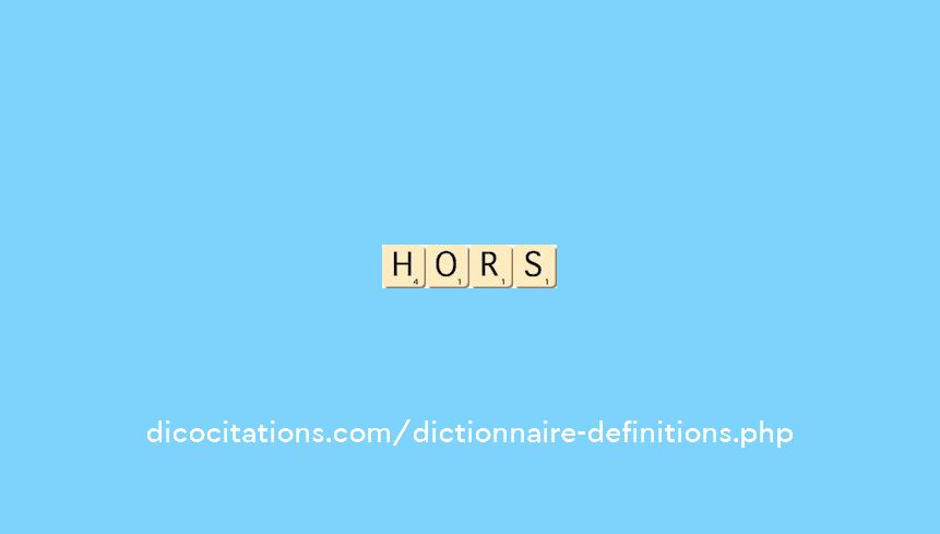 hors