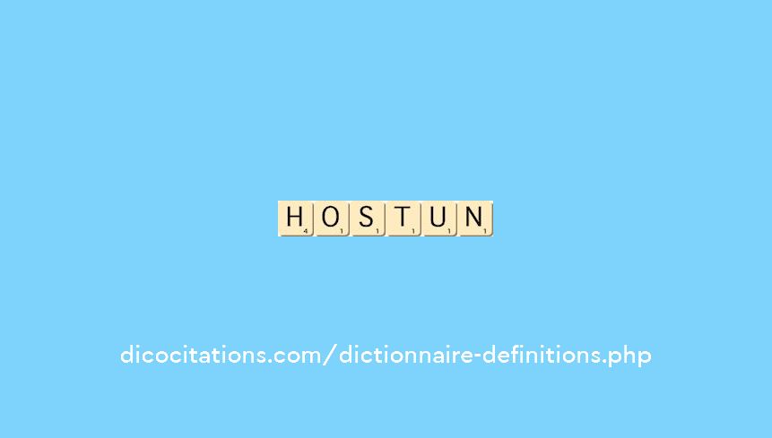 hostun hostun