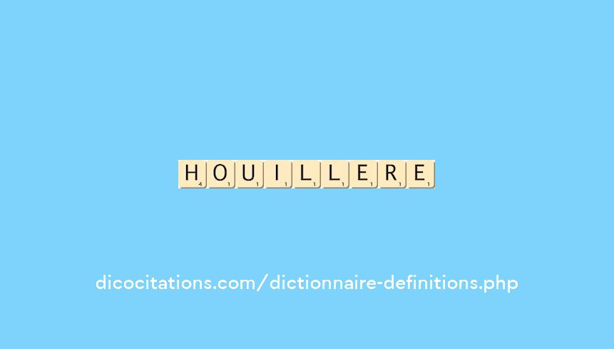 houillere houillere