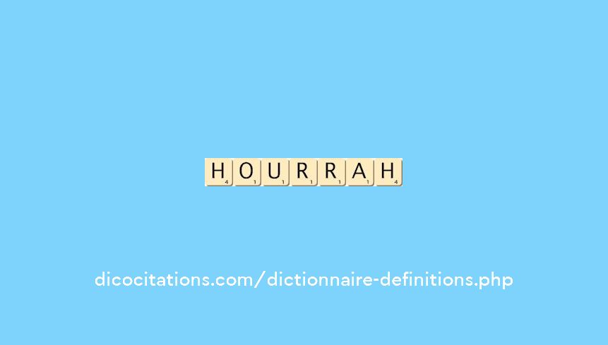 hourrah hourrah