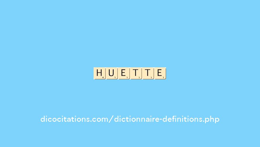 huette