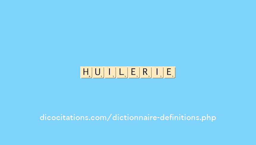 huilerie