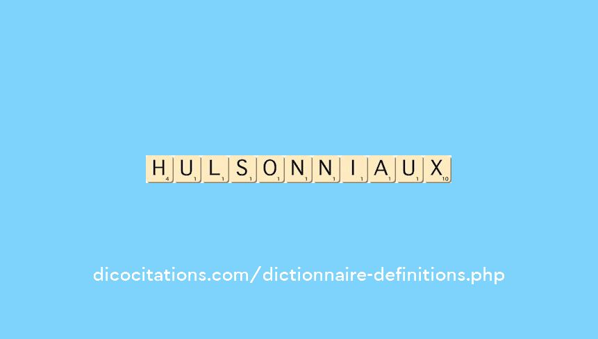 hulsonniaux hulsonniaux