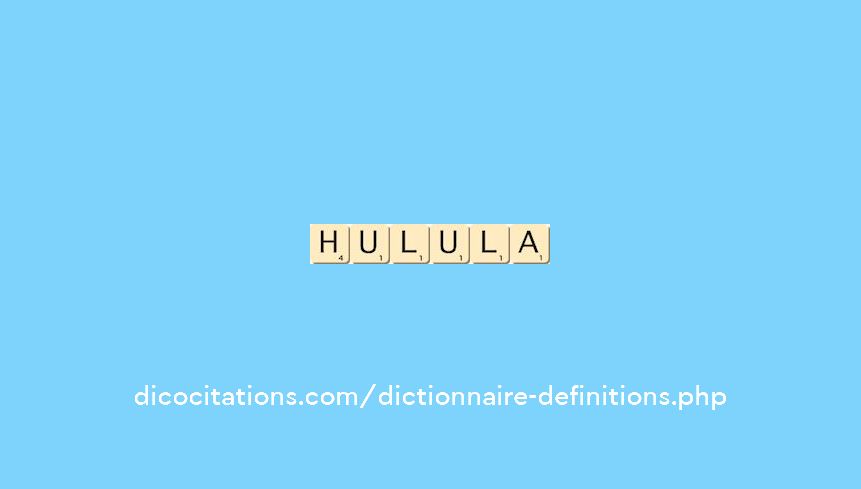 hulula hulula
