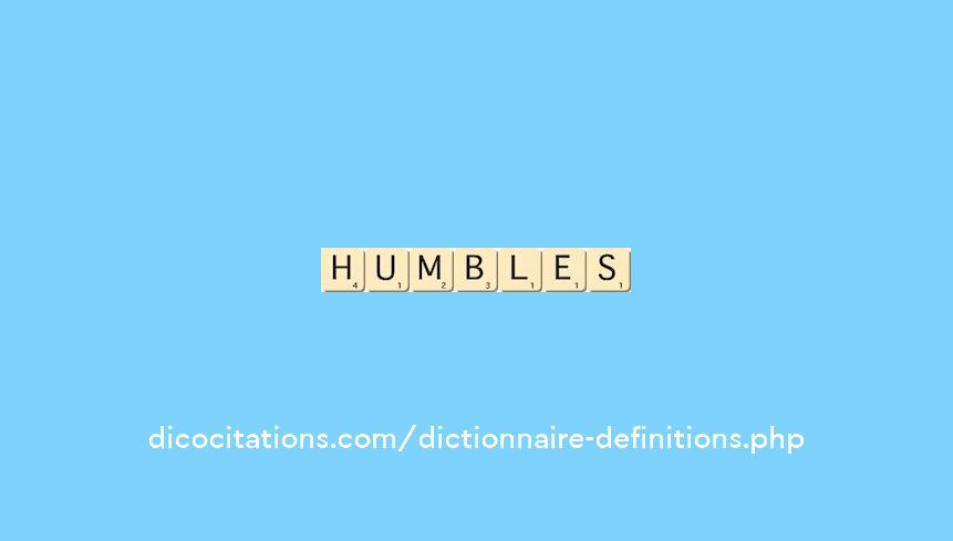 humbles