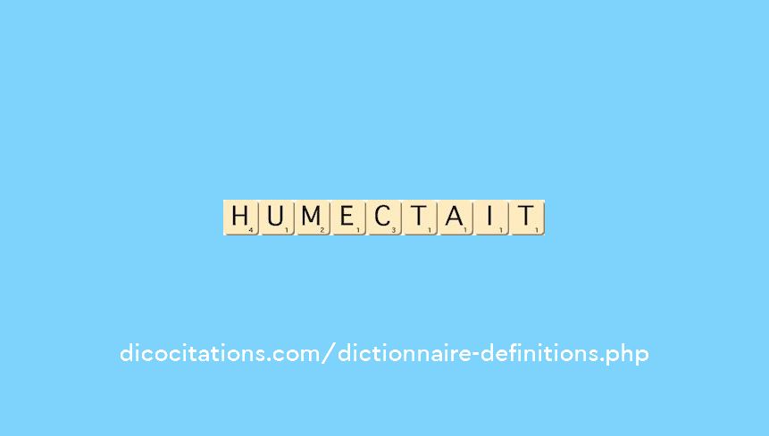 humectait humectait