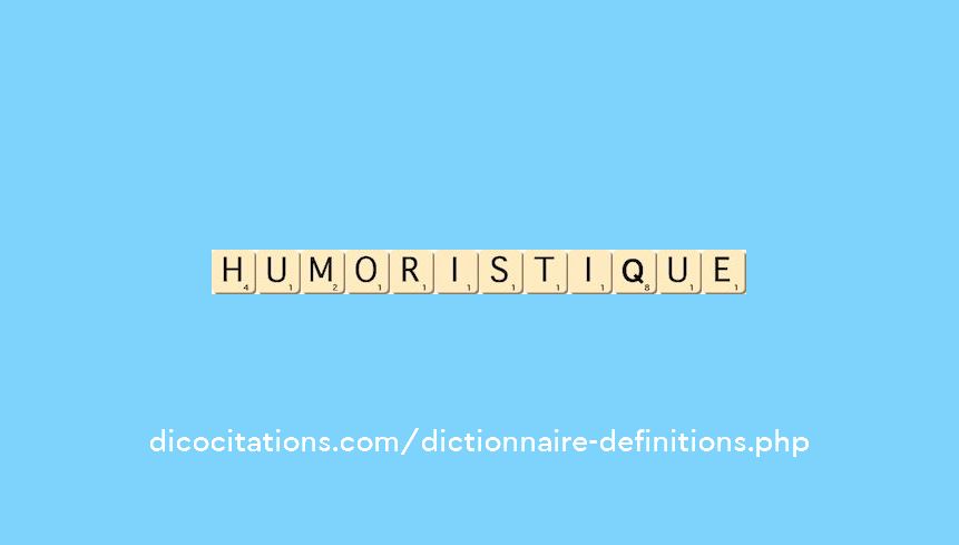 humoristique humoristique