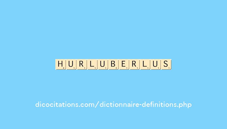 hurluberlus
