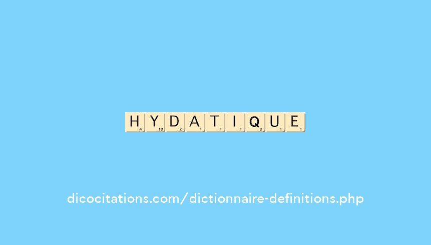 hydatique hydatique
