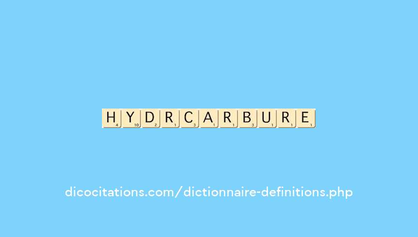 hydrocarbure
