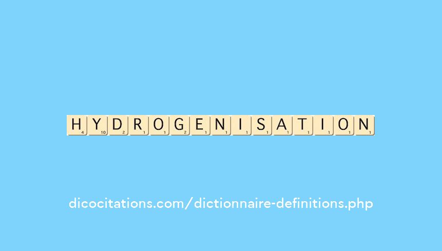 hydrogenisation