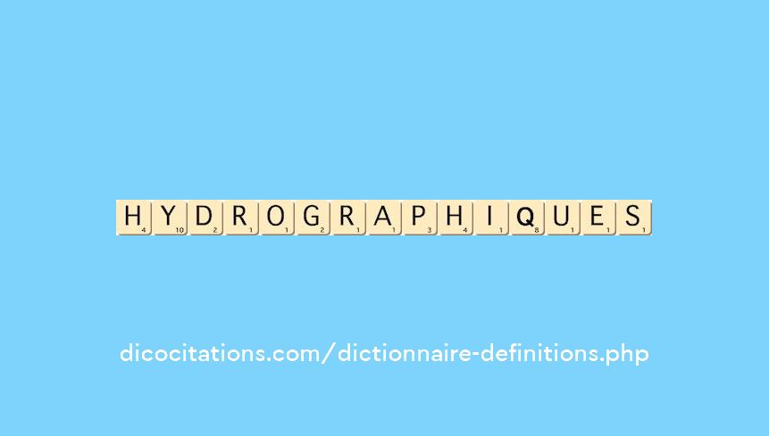 hydrographiques hydrographiques
