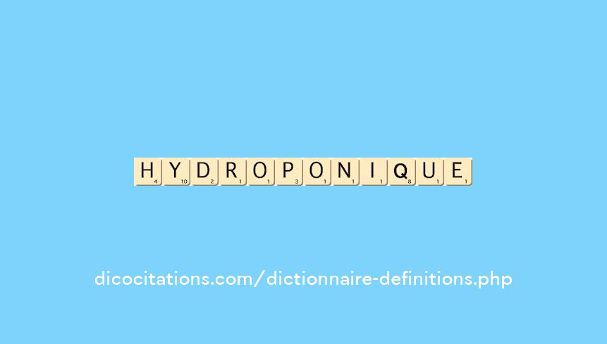 hydroponique