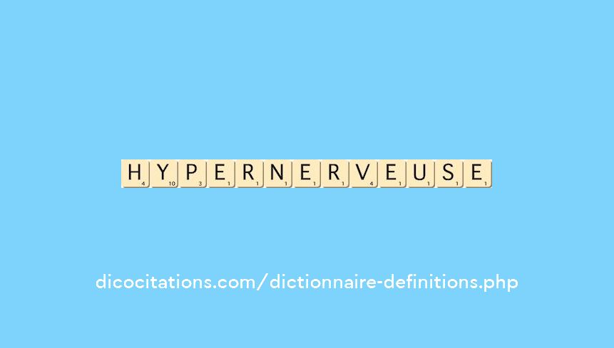 hypernerveuse hypernerveuse