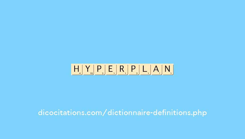 hyperplan hyperplan