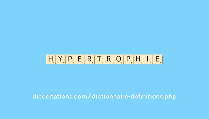 hypertrophie