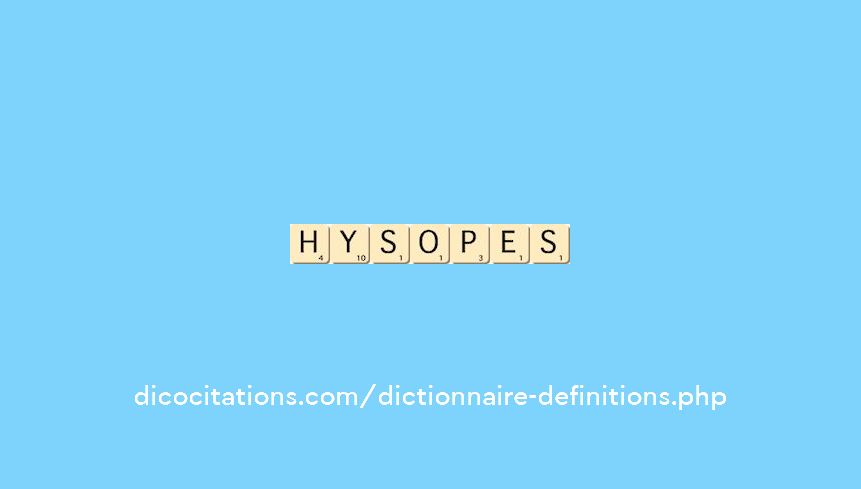 hysopes