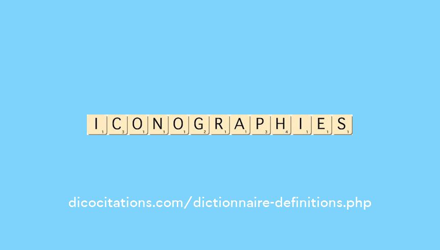 iconographies iconographies