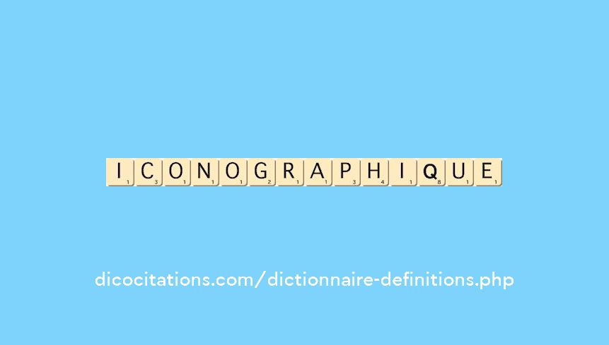 iconographique iconographique