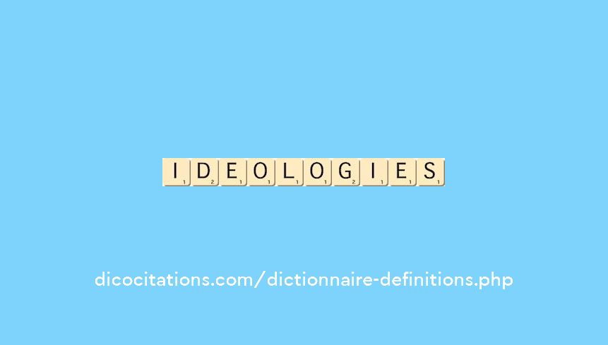 ideologies ideologies