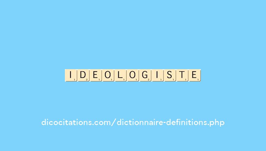 ideologiste