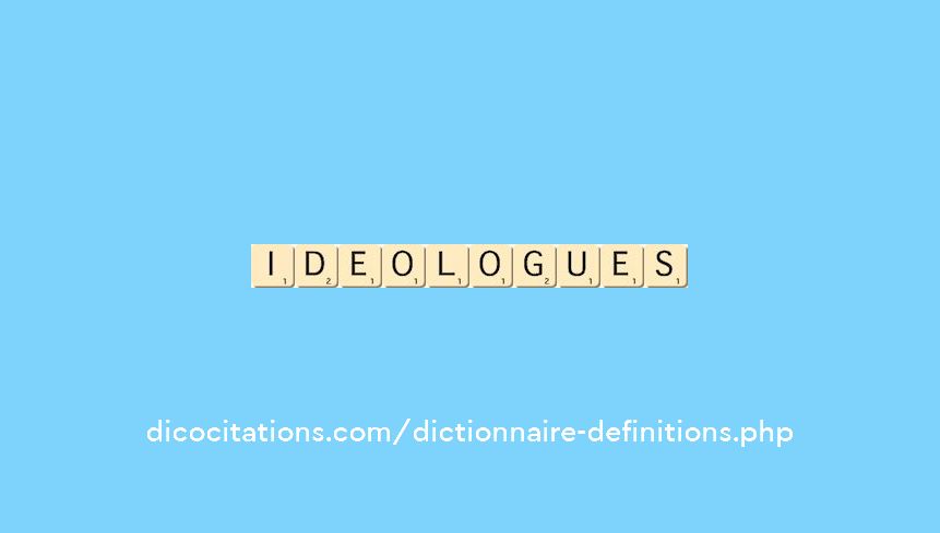 ideologues ideologues