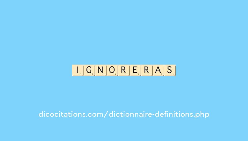 ignoreras ignoreras