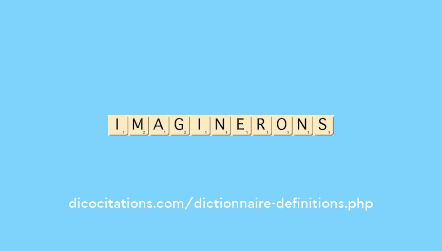 imaginerons imaginerons