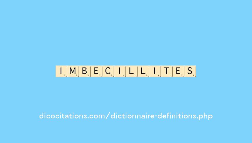 imbecillites
