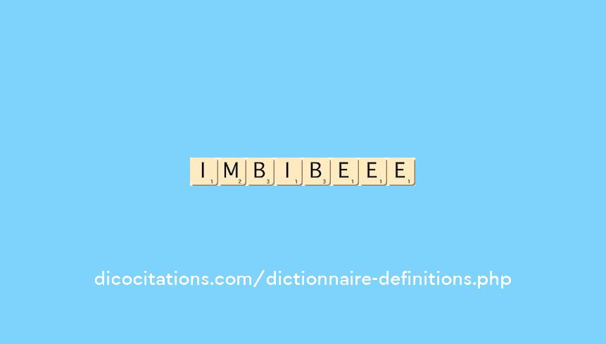 imbibe--ee