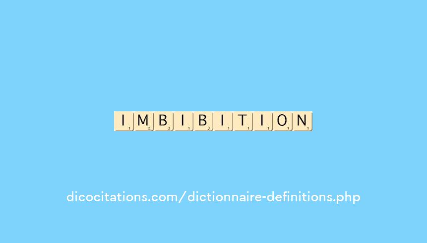 imbibition