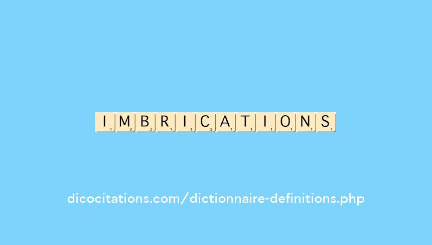 imbrications