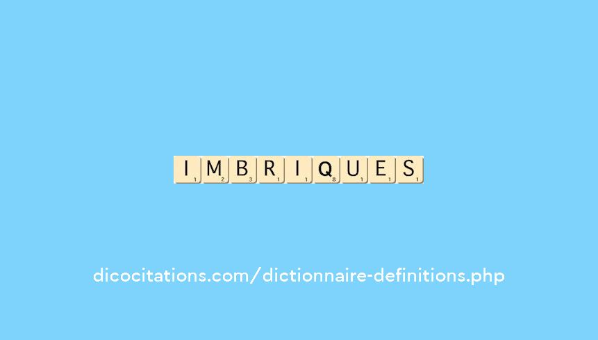 imbriques imbriques