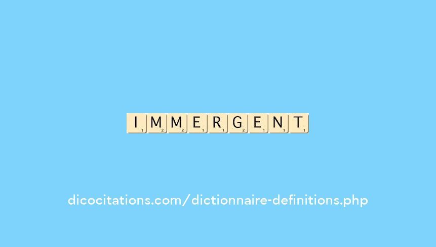 immergent immergent