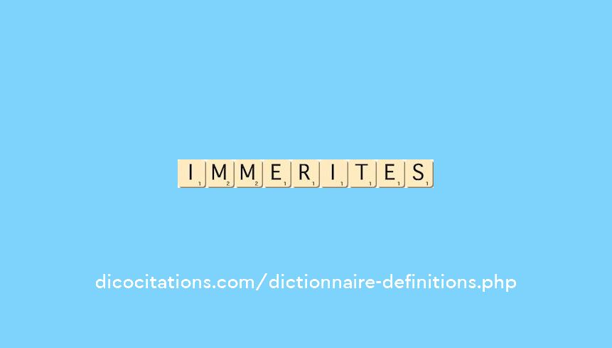 immerites immerites