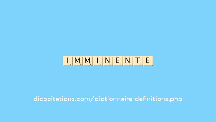 imminente