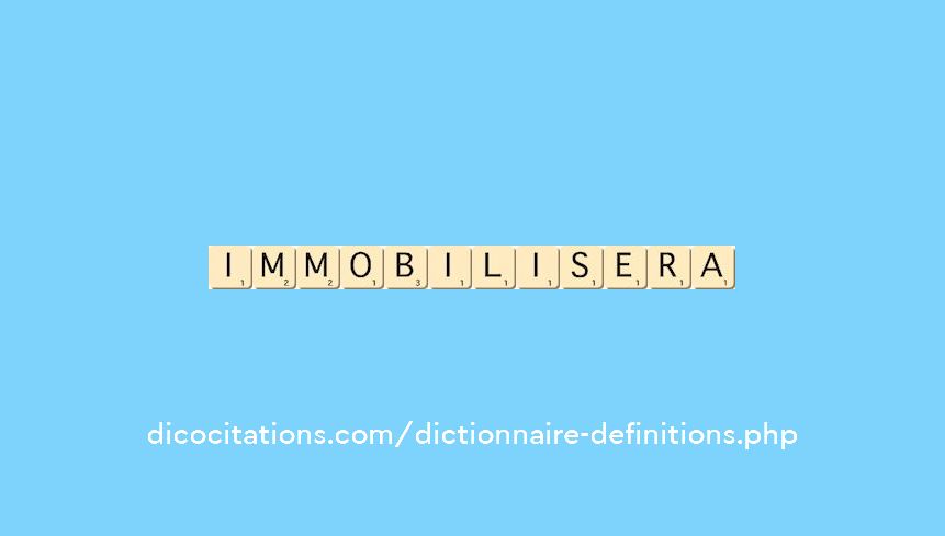 immobilisera immobilisera