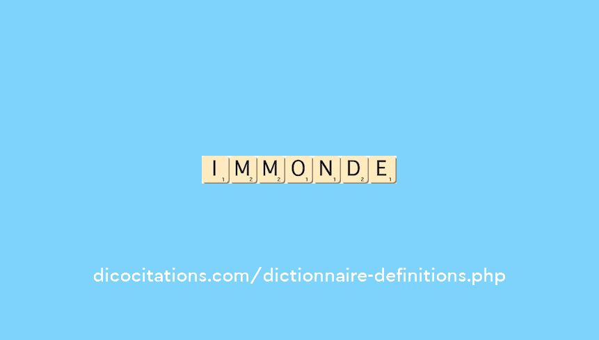 immonde