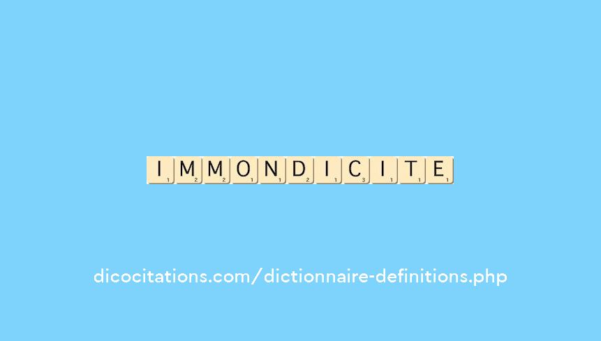 immondicite