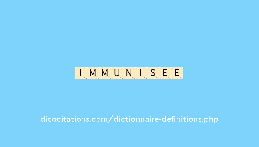 immunisee
