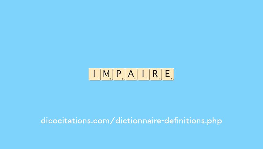 impaire