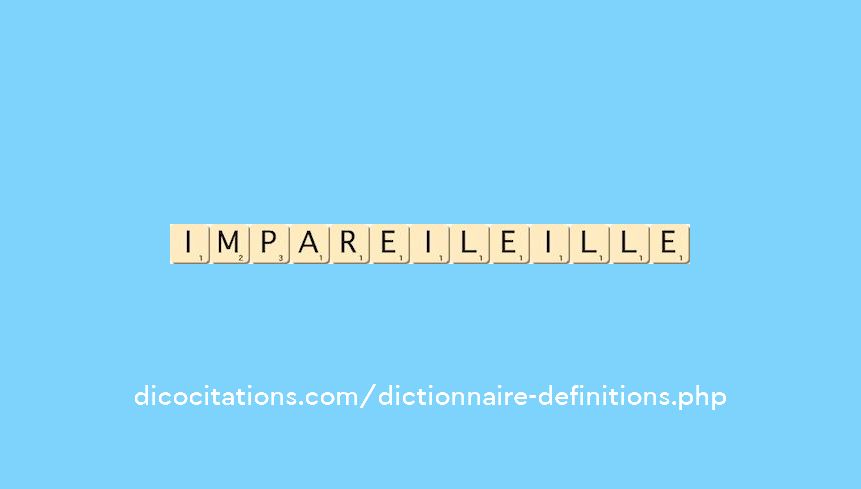 impareil--eille