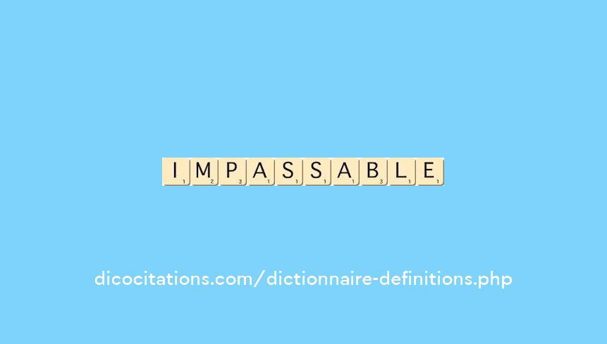 impassable