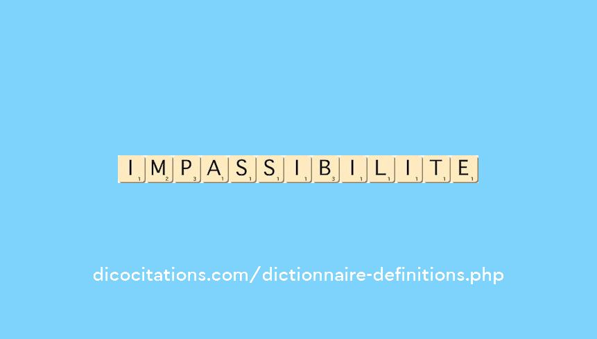 impassibilite