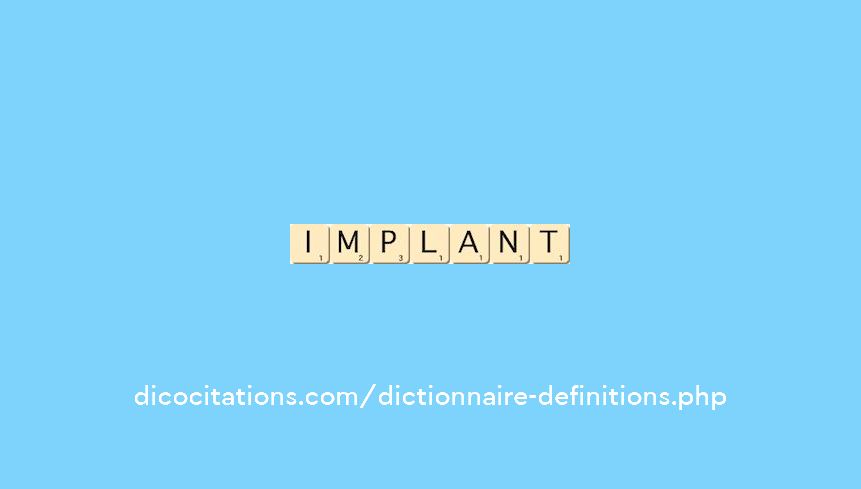 implant implant