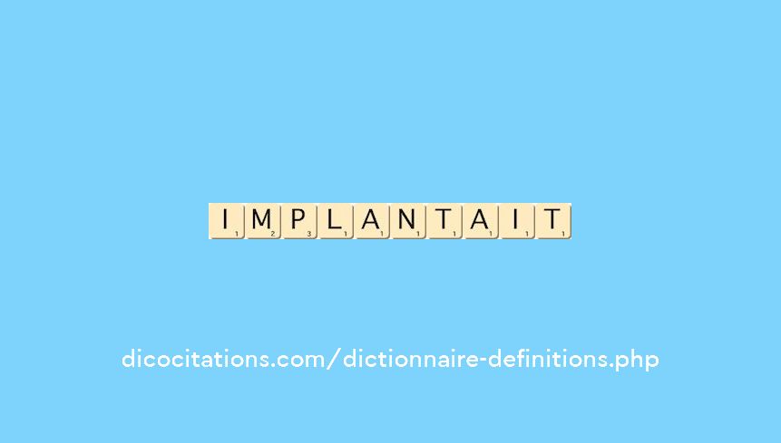 implantait implantait