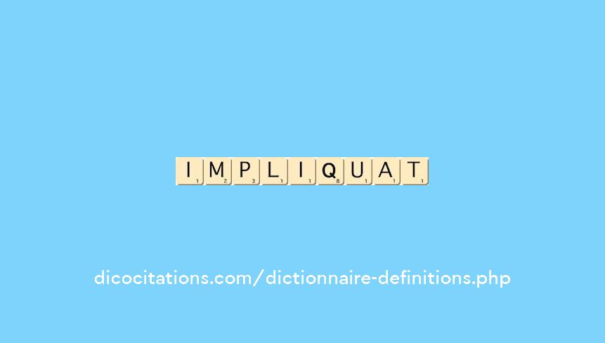 impliquat impliquat
