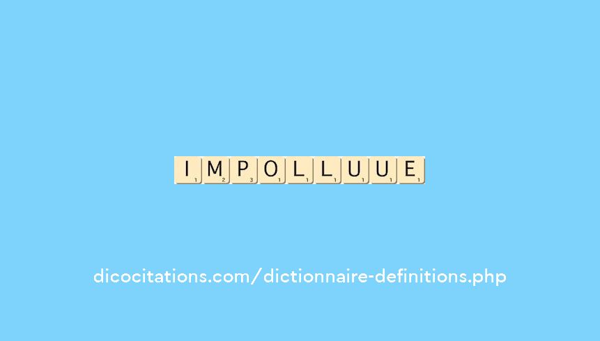 impollu--ue